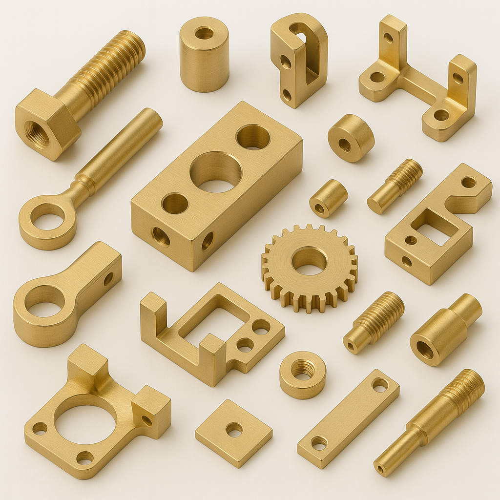 Brass Precision Turned Components Brass Precision Turned Components