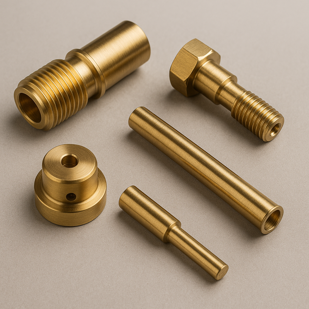 Brass CNC Machined Components